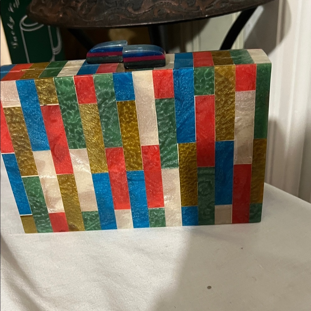 Colorful Mosaic Clutch